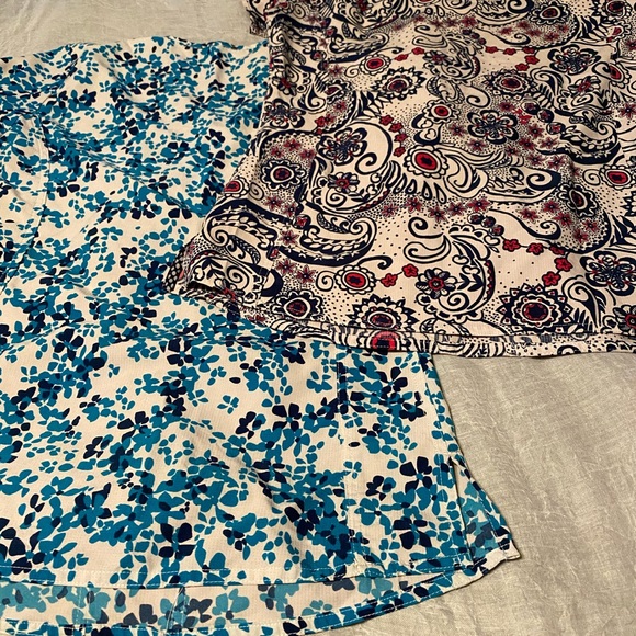 Two snug fitting scrub tops - Picture 5 of 5
